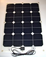 Hochleistungs- Solarmodul SFe 60-18, 60Watt/18V, leicht und flexibel Hochleistungs- Solarmodul SFe 60-18, 60Watt/18V, leicht und flexibel